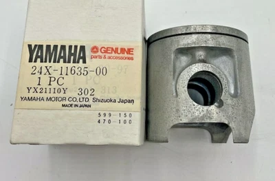 Pistón Yamaha O/S 0,25 1983-1984 YZ125 Motocross 24X-11635-00 nuevo de lote original Foto 1 de 4