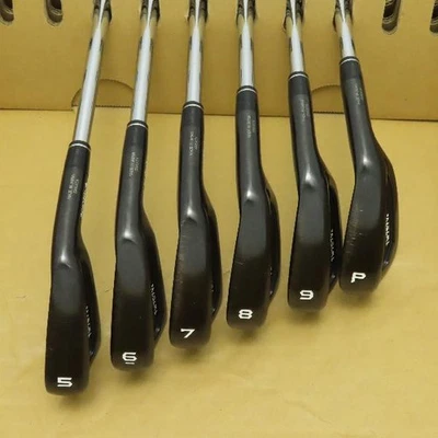 Honma Tour World TW757Vx NERO Set di ferri 6 pezzi 5-PW N.S PRO MODUS3 TOUR 105 Flex S - Immagine 1 di 4