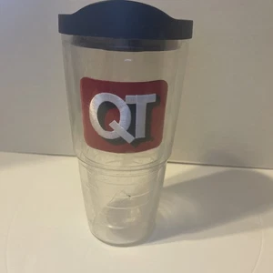 QuikTrip QT Gas Station Authentic 24oz Tervis Cup Tumbler Hot Cold Insulated - Picture 1 of 9