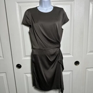 Diane von Furstenberg Damen Gr. 8 Alba Minikleid Gürtel Kurzarm Seide Schnalle - Bild 1 von 20