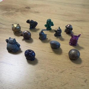 Pokemon Metal Collection Set of 12 Snorlax and Gryphon Figures (F/S) FEDEX - Picture 1 of 6