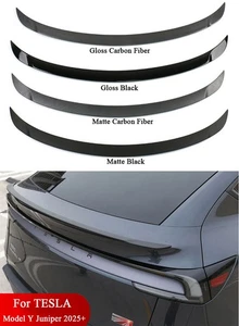 Spoiler Wings Rear Trunk Lip for Tesla Model Y Juniper 2026 Accessories ABS - Picture 1 of 18