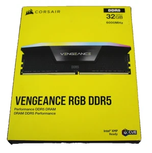 CORSAIR Vengeance RGB 32GB (2 x 16GB) 288-Pin RAM DDR5 6000 CMH32GX5M2E6000C36 - Afbeelding 1 van 3