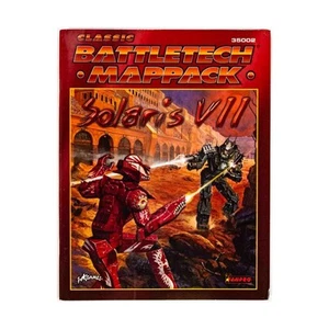 Fanpro Battletech Map Pack - Solaris VII, Book Only! VG+ - Picture 1 of 2