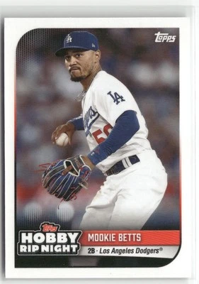 2024 Topps Hobby Rip Night #17 Mookie Betts ☘️R12 - Image 1 of 2