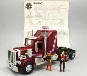 M.A.S.K. Rhino Truck / Anleitung / Matt Trakker / Bruce Sato Kenner Parker Mask - Bild 1 von 10