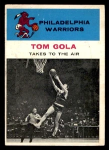 1961 Fleer Basketball #51 Tom Gola (In Action) VG/EX *d5 - Picture 1 of 2