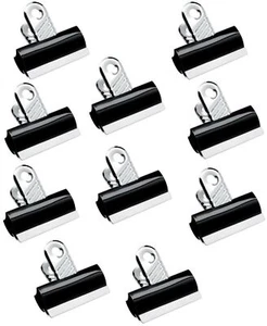 Q-Connect Bulldog Clips Metal Grip Clip Paper Binding - 10 Pack - Select Size - Picture 1 of 1