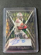 2023 Leaf Exotic Jaxon Smith-Njigba Alligator Auto 3/7 Seahawks