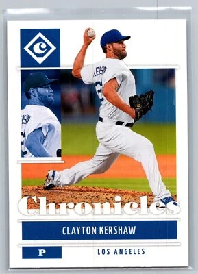 2022 Panini Chronicles Clayton Kershaw #49 Los Angeles Dodgers - Image 1 of 2