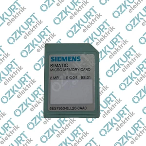 SIEMENS 6ES7953-8LL20-0AA0 SIMATIC MMC S7 Siemens 6ES7 953-8LL20-0AA0 2 MB MMC - Picture 1 of 2