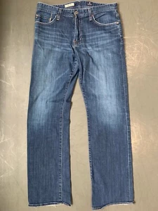 Broken- In AG Adriano Goldschmied The Hero Relaxed Fit Mens Denim Jeans 34x33 - Picture 1 of 6