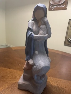 Willow Tree The Christmas Story Her name is Mary, The baby, Jesus 2005 used - Image 1 of 4