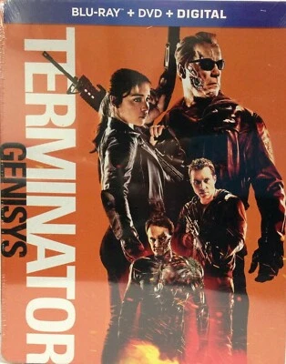 Terminator Genisys (Blu-ray Disc + DVD + Digital Copy, 2018, 2-Discs, SteelBook) - Image 1 of 2