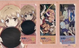 bookmark set Hanasaku Iroha anime Matsumae Ohana Tsurugi Minko Oshimizu Nako - Picture 1 of 2
