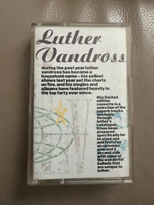 Luther Vandross - VERY RARE Promo cassette - Picture 1 of 3
