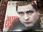 JOHNNY CASH 16 BIGGEST HITS, 2019 VINYL LP, COLUMBIA RECORDS, SEALED BRAND NEW