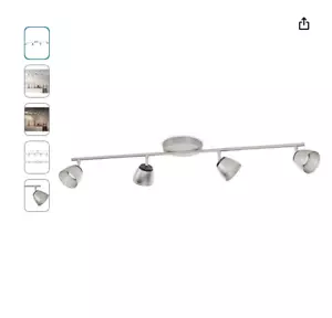FITTING-DECO Philips County myLiving Spot Light Matt Chrome IP20 1320lm 2700k - Picture 1 of 2