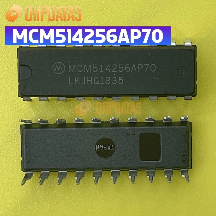 CHIP DATAS 8PCS New MCM514256AP70 DIP-20 Integrated Circuit IC