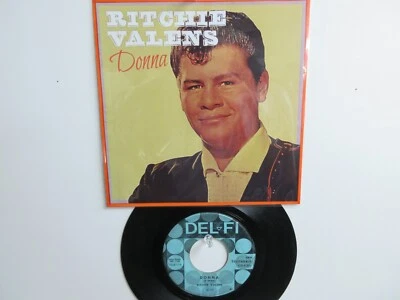 💥 ' RITCIE VALEN ' HIT 45+PICTURE  {DONNA / LA BAMBA]  1958 !  💥 - Image 1 of 4