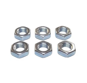 6 PACK METRIC M16 X 1.5 RH STEEL JAM NUTS NUT - Picture 1 of 2