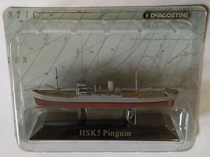 Navi da Guerra De Agostini HSK 5 Pinguin Corsara 1/1250 Diecast - Imagen 1 de 1