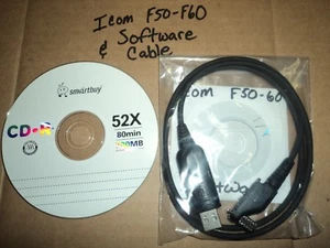 Oprogramowanie i kabel programistyczny Icom CS-F50 - IC-F50 F50V F60V IC-F60 wersja 3.1 - Zdjęcie 1 z 5