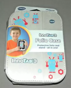 Innotab 3 Silver Folio Custodia Protettiva Vtech NUOVO Accessori - Foto 1 di 1