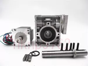 Nema 23 Worm Gearbox Stepper Motor 3A L56mm 1.1N.m Ratio 10:1 20:1 30:1 Optional - Picture 1 of 15
