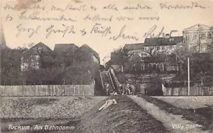 Lettonia - TUKUMS Tuckum - Sull'argine ferroviario - Villa Baehr - Publ. Labisch - Foto 1 di 2