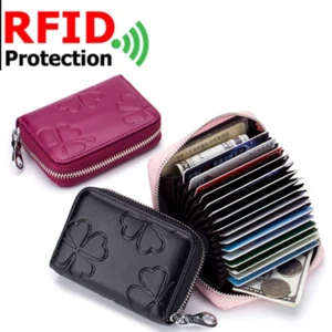 RFID Women Wallet Purse Short Cute Credit Card Holder Coin Pouch Small Handbag - Picture 1 of 18