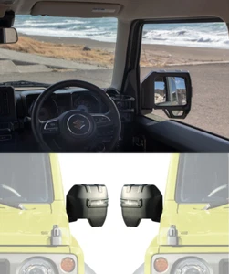 Rear Side View Mirror Cover for SUZUKI Jimny JB64 Sierra JB74 LED side turn lamp - Picture 1 of 24