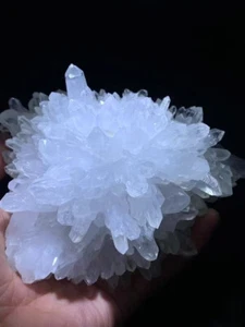 1pc natural clear crystal cluster flowerquartz mineral crystal energy decor gift - Picture 1 of 5