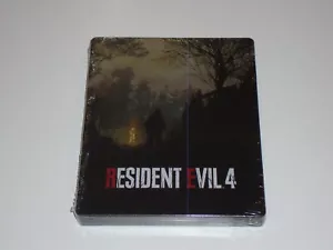 Resident Evil 4 STEELBOOK Ps4 Ps5 Xbox Series X - NEW SEALED - NO GAME - Picture 1 of 4