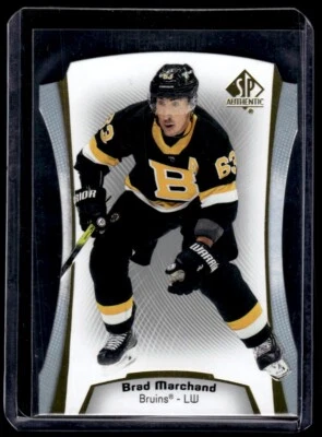 2021-22 SP Authentic Die Cut Brad Marchand Boston Bruins #DC-20 - Image 1 of 2