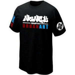 T-Shirt NANCY URBAN ART - GRAFFITI - STREET-ART ★★★★★★ - Imagen 1 de 3