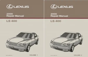 2000 Lexus LS 400 Shop Service Repair Manual Complete Set - Picture 1 of 1