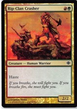 Rip-Clan Crasher *FOIL Common* Magic MtG x1 Shards of Alara SP