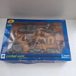 1999 NewRay Combat Zone Play Series Military Set 61085 - 48 Piece, 1:32 Scale - Picture 1 of 8