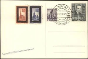 Österreich 1936 Republik Volkstrauertag Volkstrauer Dollfuß Brief Kla 110783 - Bild 1 von 2