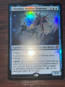 1x FOIL TEKUTHAL, INQUIRY DOMINUS - Phyrexia - MTG - Magic the Gathering - Bild 1 von 1