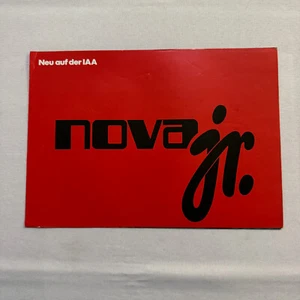 Lada Nova Jr Car Sales Brochure Catalog Advertising German Text European - Picture 1 of 5