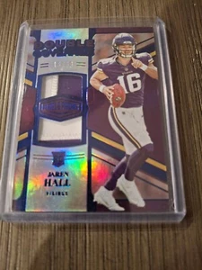 2023 Plates and Patches Double Coverage Jaren Hall Patch 15/50 - Picture 1 of 1