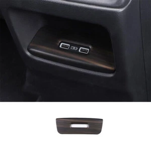 Fit For Honda CR-V CRV 2023-2024 Wood Grain Rear Cigarette Lighter Cover Trim - Picture 1 of 5