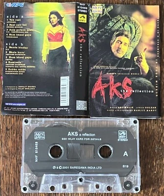 AKS The Reflection Soundtrack AUDIO CASSETTE TAPE Bollywood 2001 India - Image 1 of 4
