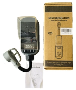 Docusvect Camper 30 Amp Smart RV Surge Protector X004BNPXPF - Picture 1 of 5
