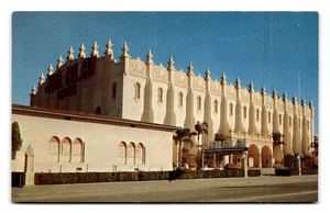 Postal de lino vintage Jai Alai Games Palace Tijuana México - Imagen 1 de 2