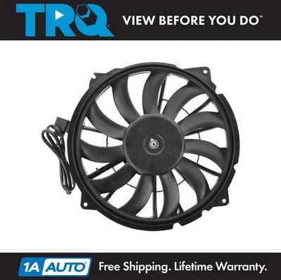 Radiator Cooling Fan Left LH Driver Side Blade Motor Shroud for Audi RS4 S4 4.2L Foto 1 de 4