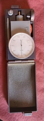 Vintage Industrial Hand Tachometer Mechanical Gauge In Original Box - Image 1 of 3