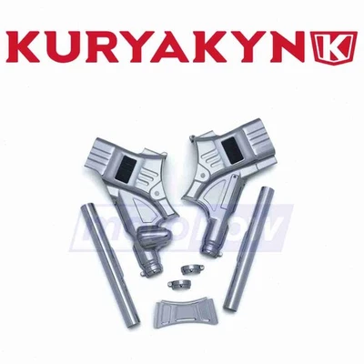Kuryakyn Deluxe Neck Covers for 2014-2020 Harley Davidson FLHR Road King - il Foto 1 de 4